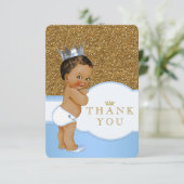 プリンスベビーシャワーサンキューカード サンキューカード (スタンド正面)