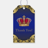 プリンスベビーシャワー ギフトタグ (裏面)