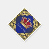 プリンスベビーシャワー スタンダードカクテルナプキン (角)