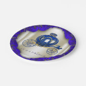 プリンスベビーシャワー ペーパープレート (アングル)