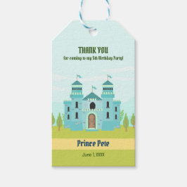 プリンスボーイ王室のバースデーパーティー ギフトタグ