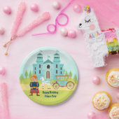 プリンスボーイ王室のバースデーパーティー ペーパープレート (パーティー)