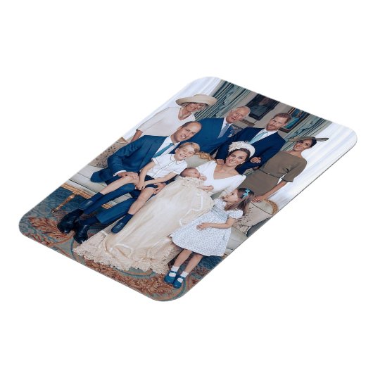 プリンスルイス《キリスト教》洗礼式や命名式2018年7月様式化 マグネット (左側)