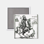 プリンスルパート騎馬 マグネット (正面/裏面)