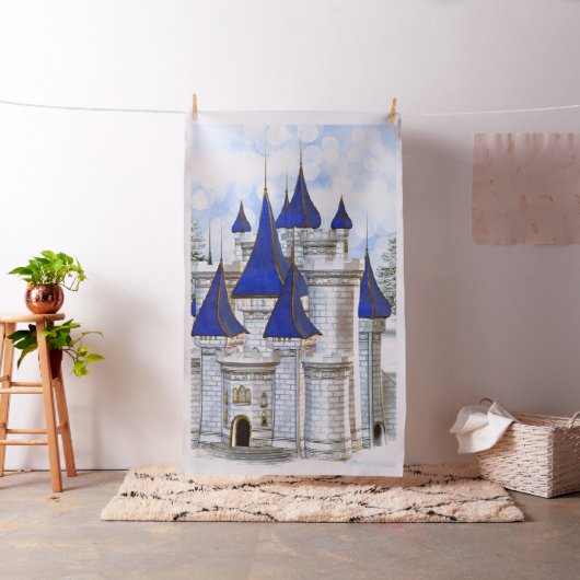 プリンス城のフォトブース背景 ファブリック (インサイチュ)