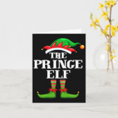 プリンス小妖精や小人マッチングファミリーグループクリスマスパーティーP カード (黄色い花)