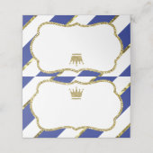 プリンス座席表、フードカード、フェイク金ゴールド プレイスカード (外部開封)