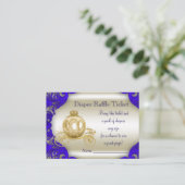 プリンス王室のおむつラッフルチケット エンクロージャーカード (スタンド正面)