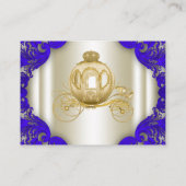 プリンス王室のおむつラッフルチケット エンクロージャーカード (裏面)