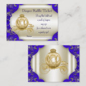 プリンス王室のおむつラッフルチケット エンクロージャーカード (正面/裏面)