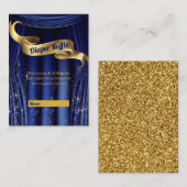 プリンス王室のおむつラッフルチケット エンクロージャーカード (正面/裏面)