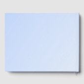 プリンス王室のキャッスルキャリッジブルー金ゴールド ゲストブック (裏面)