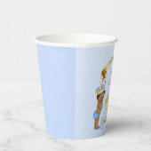 プリンス王室のキャッスルキャリッジブルー金ゴールド 紙コップ (右)