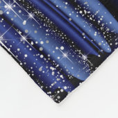 プリンス王室のベビーマイルストーン写真 フリースブランケット (角)