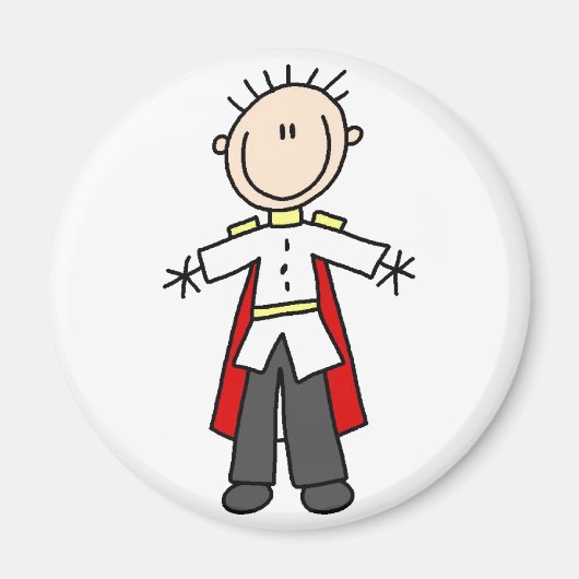 プリンス王室のマグネット マグネット (正面)