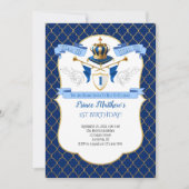 プリンス王室の誕生日パーティーへの招待 招待状 (正面)