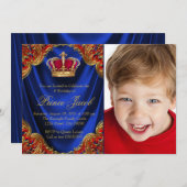 プリンス王室の誕生日パーティー 招待状 (正面/裏面)