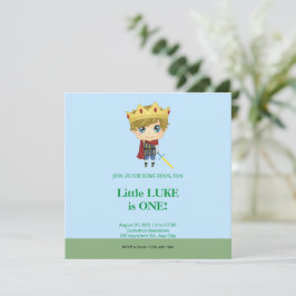 プリンス王室の誕生日招待状 招待状