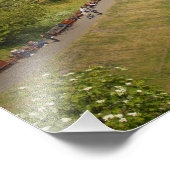 プリンス通りガーデン，エジンバラ，スコットランド フォトプリント            (角)