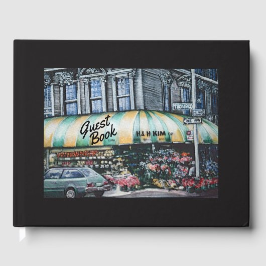 プリンス通りコーナーNYC ゲストブック (正面)