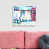 プリンス通りプライドニューヨークシティ キャンバスプリント (インサイチュ (リビング))