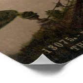 プリンス通り、城、スコット記念碑 ポスター (角)