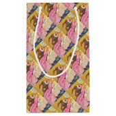 プリンス魅力的キスをするスリープ美しい スモールペーパーバッグ (裏面)