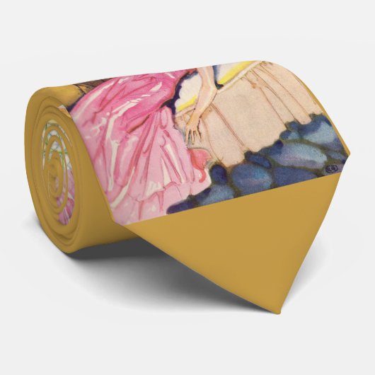 プリンス魅力的キスをするスリープ美しい ネクタイ (ロール)