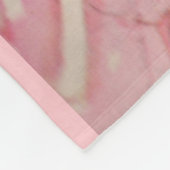 プリンス魅力的キスをするスリープ美しい フリースブランケット (角)