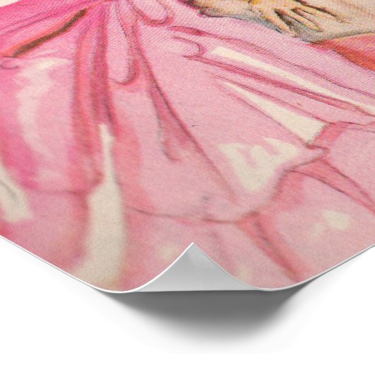 プリンス魅力的キスをするスリープ美しい ポスター (角)