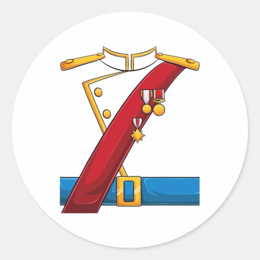 プリンス魅力的衣装ハロウィーン子供たち男の子Cu ラウンドシール (正面)