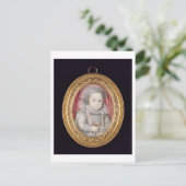 プリンス・オブ・ウェールズ(ミニチュアポートレート) ポストカード (スタンド正面)