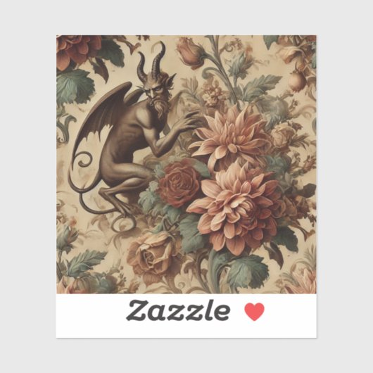 プリンス・オブ・プランス – ゴシックフローラ枕 シール (シート)