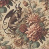 プリンス・オブ・プランス – ゴシックフローラ枕 シール (正面)