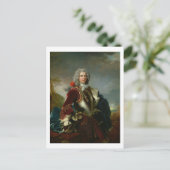 プリンス・ジャック1erグリマルディのポートレート(油オンca ポストカード (スタンド正面)