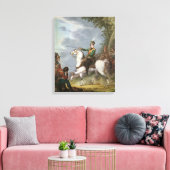 プリンス・ジョゼフアントニポニアトフスキー1809年～13年 キャンバスプリント (インサイチュ (リビング))