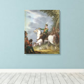 プリンス・ジョゼフアントニポニアトフスキー1809年～13年 キャンバスプリント (インサイチュ (ウッドフロア))