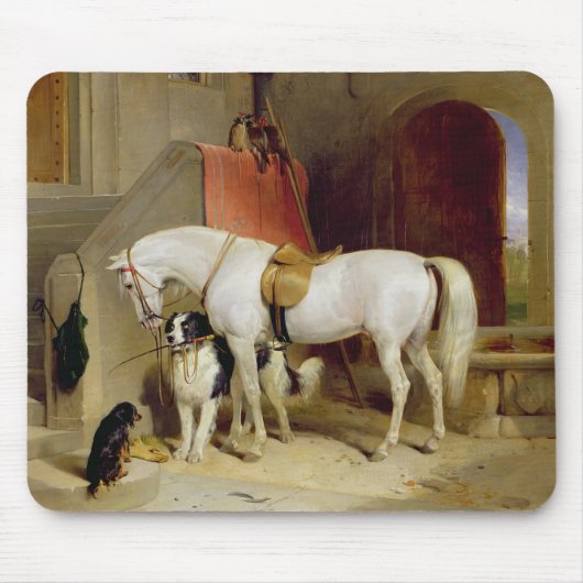 『プリンス・ジョージのお気に入り』(油版) マウスパッド (正面)