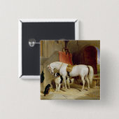 『プリンス・ジョージのお気に入り』(油版) 缶バッジ (正面&裏面)