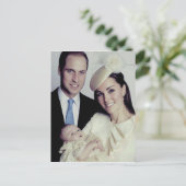 プリンス・ジョージ《キリスト教》洗礼式や命名式は2013年10月にクローズアップ ポストカード (スタンド正面)