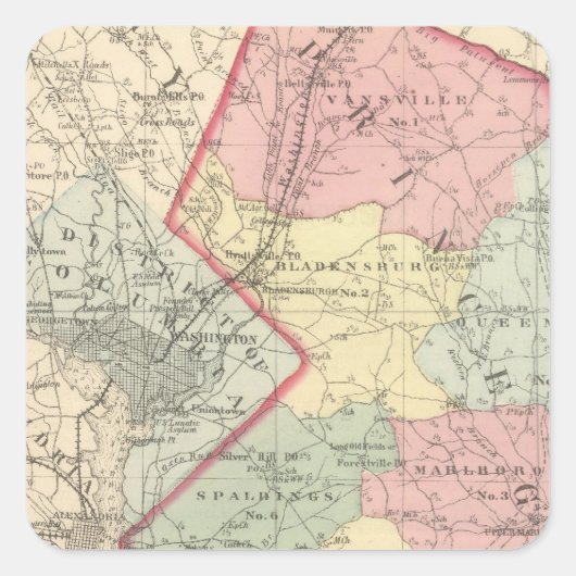 プリンス・ジョージ スクエアシール (正面)