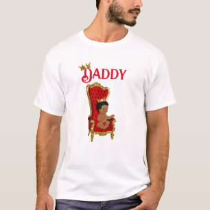 プリンス・スローン 赤 金 アフリカ系アメリカ人 男の子 Tシャツ