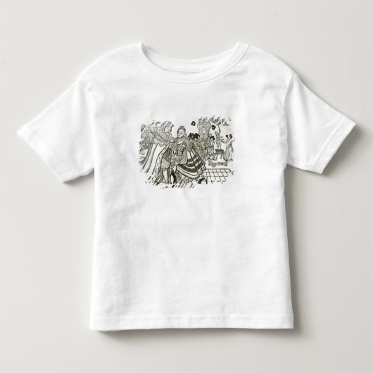 プリンス・チャールズの歓迎の故郷スペイン, 1623 トドラーTシャツ (正面)