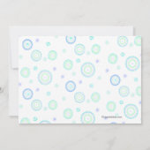 プリンス·バ魅力的ースデー·パーティーの招待 招待状 (裏面)