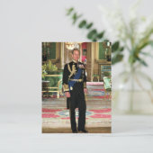 プリンス・フィリップ追悼 1921-2021 ポストカード (スタンド正面)