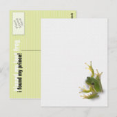 『プリンス・フロッグ』 ポストカード (正面/裏面)