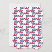 プリンス&プリンセスクラウンズツインズパーティの招待状 招待状 (裏面)