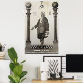 プリンス・ホール（1735年～1807年） ポスター (ホームオフィス)