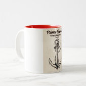 プリンス・ルパート、ブリティッシュ・コロンビア航海の州のポスター ツートーンマグカップ (正面左)