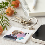 プリンス・王室のジョージ・ファミリーTシャツ・キーチェーン キーホルダー (正面右)